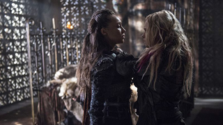 <i>The 100</i> puts Clarke and Lexa back together, with mixed results